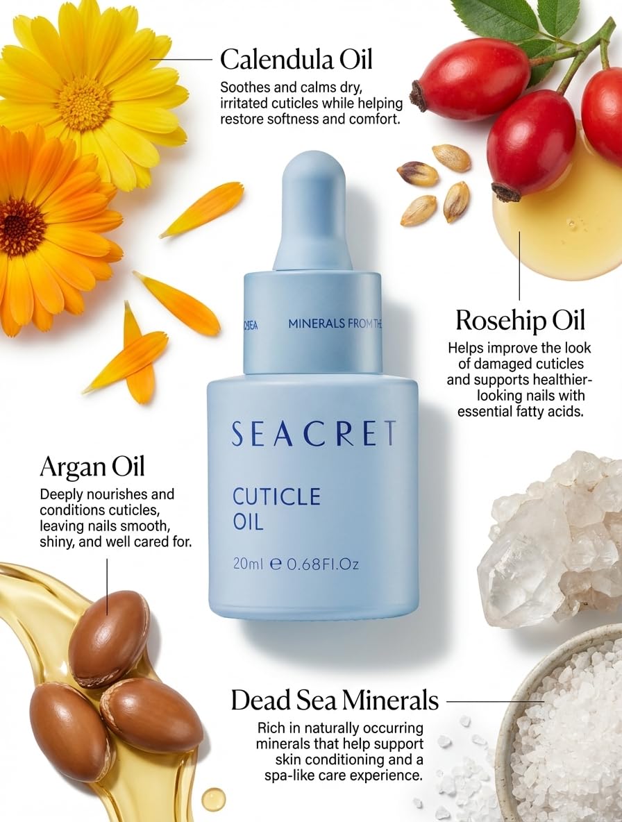 SEACRET precision dropper applicator close-up for controlled, mess-free dosing
