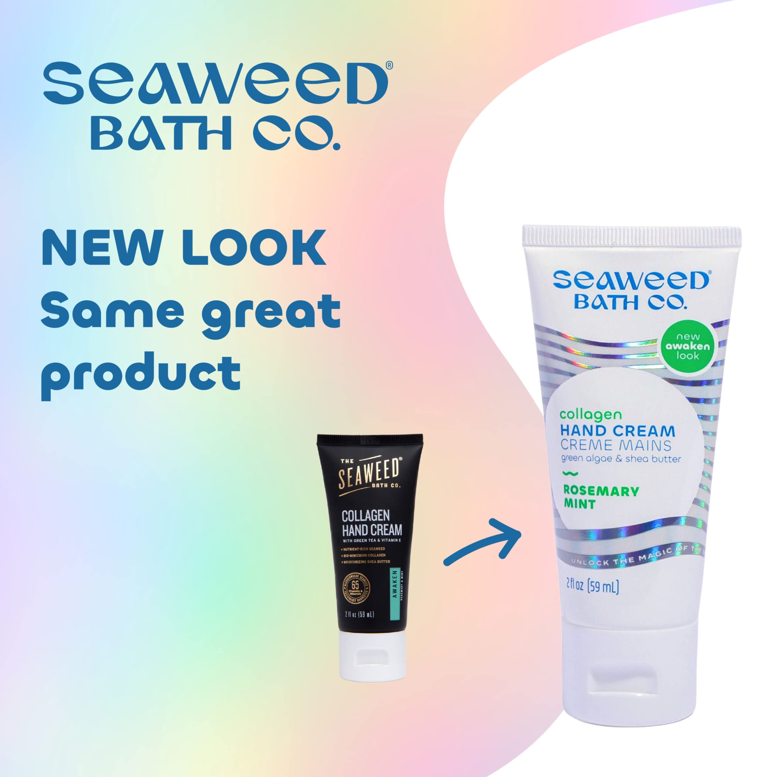 Seaweed Bath Co. close-up of seaweed and green algae ingredients illustrating marine benefits