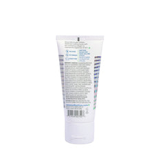 Seaweed Bath Co. recycled-plastic tube detail emphasizing sustainable packaging benefit