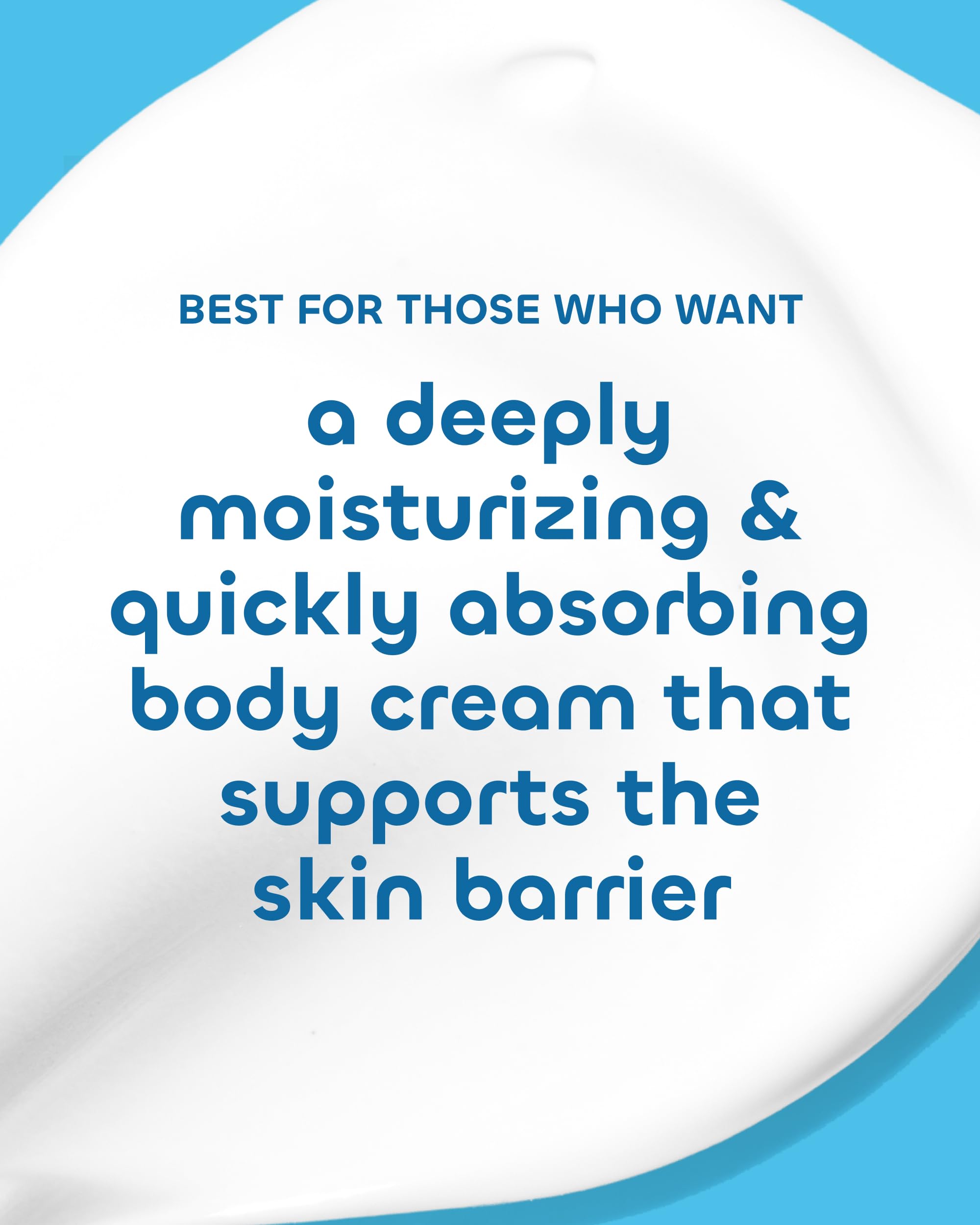Seaweed Bath Co hand application rubbing cream into skin for immediate softening benefit