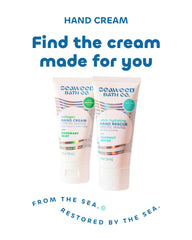 Seaweed Bath Co. jojoba and kelp flatlay showcasing natural nourishing ingredient benefit