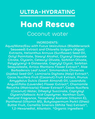 Seaweed Bath Co. open tube with coconut water splash evoking light scent and freshness benefit