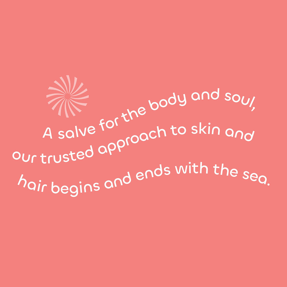 The Seaweed Bath Co. product staged in bathroom promoting clean routine