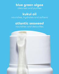 Seaweed Bath Co. Hydrate seaweed and spirulina ingredients highlighting nutrients