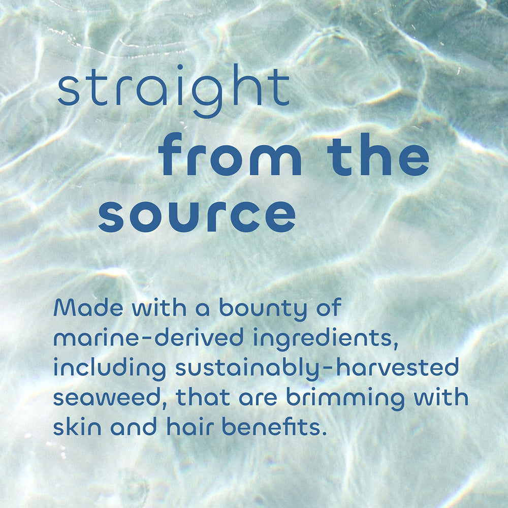 Seaweed Bath Co. lather on hand demonstrating effective yet gentle cleansing benefit
