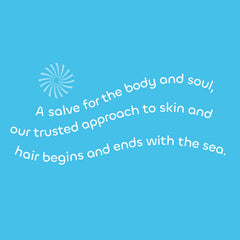 Seaweed Bath Co. two packaging variants illustrating updated-look continuity benefit