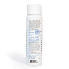 Seaweed Bath Co bottle front showing 50% PCR recycled plastic label and eco benefit