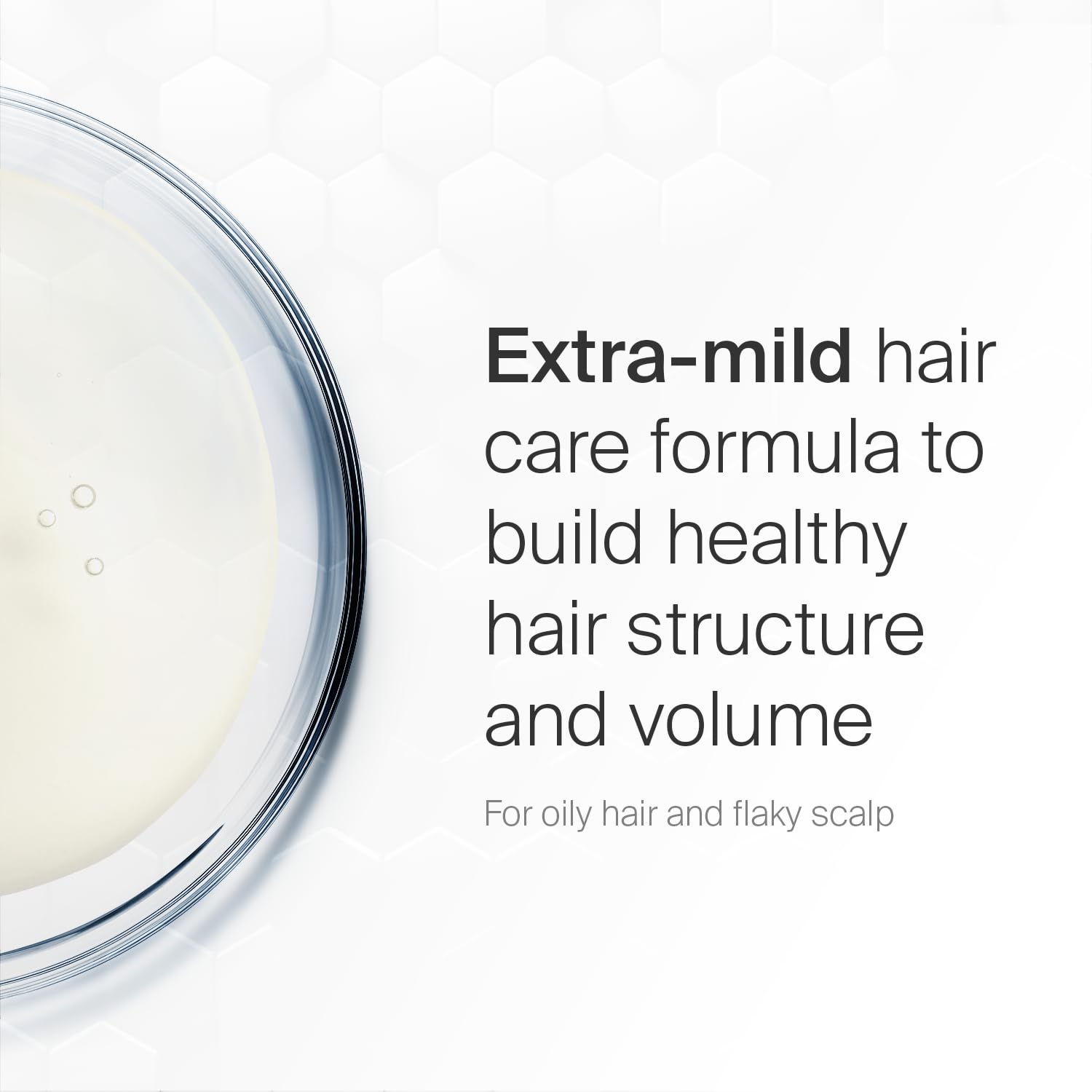 SEBAMED shampoo lather texture demonstrating effective cleansing benefit
