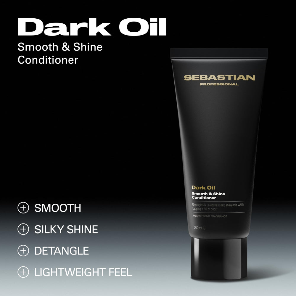 Sebastian conditioner creamy texture on fingers showing smooth application