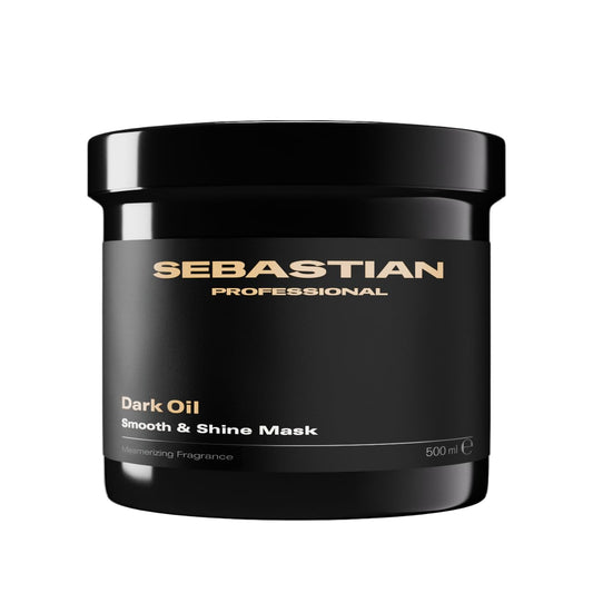 Sebastian jar front view showing product branding and polish benefit