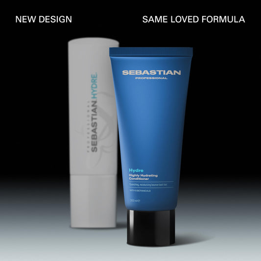 Sebastian conditioner texture close-up highlighting rich moisturizing feel
