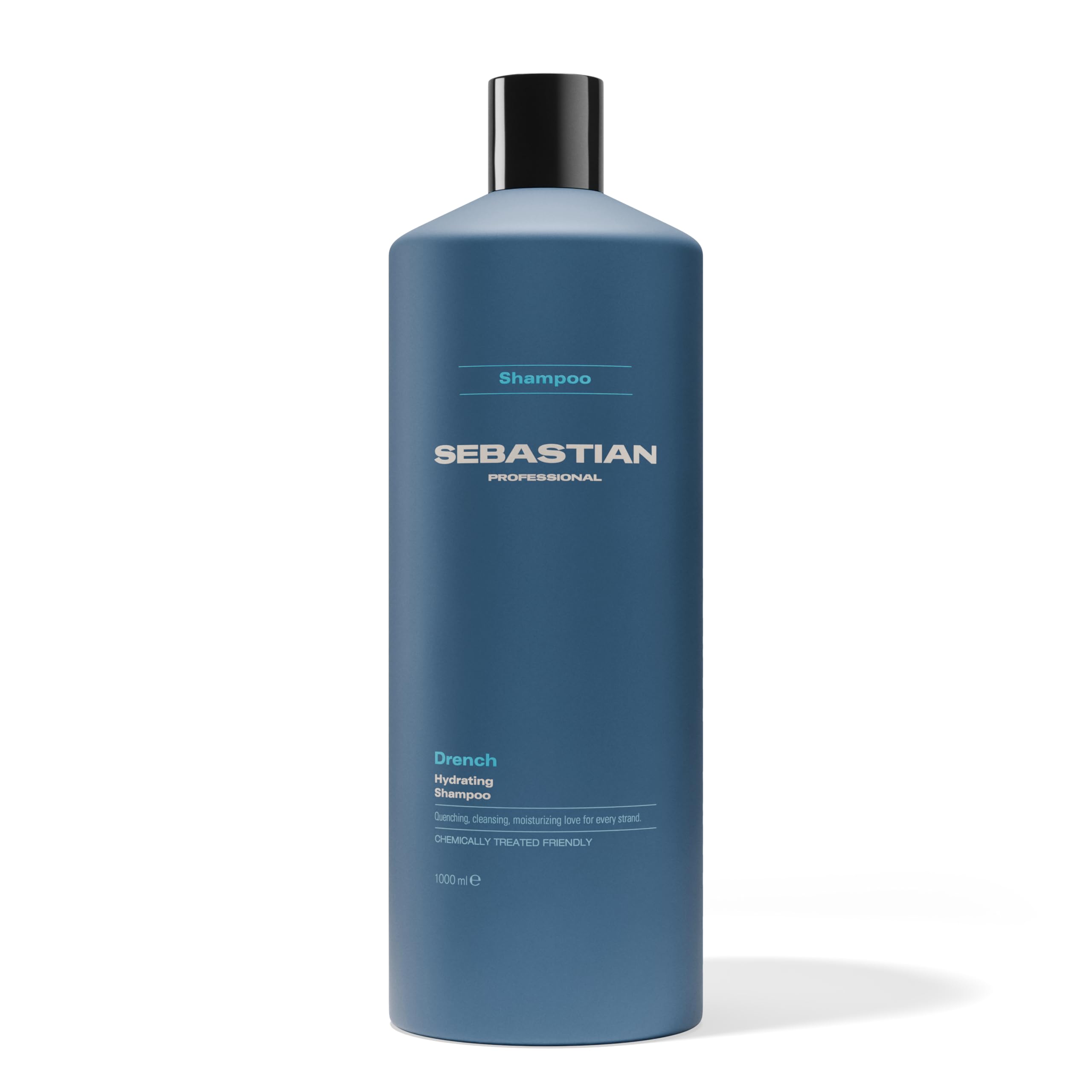 Sebastian bottle front packaging showing label and 33.8 fl oz size benefit