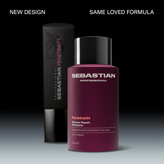 Sebastian back label details highlighting usage directions and ingredients