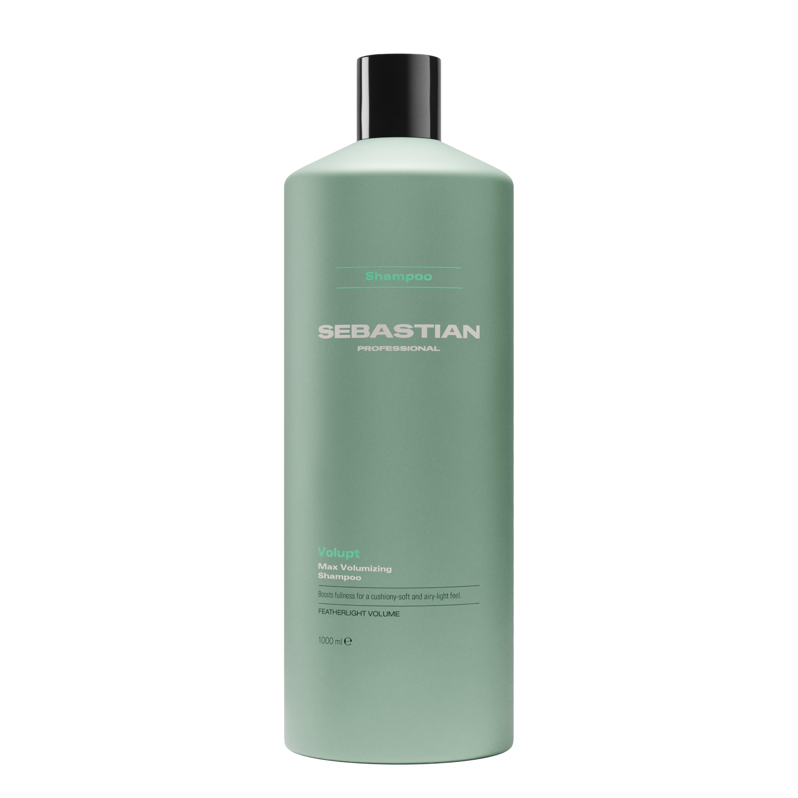 Sebastian bottle front packaging showing brand and volumizing benefit