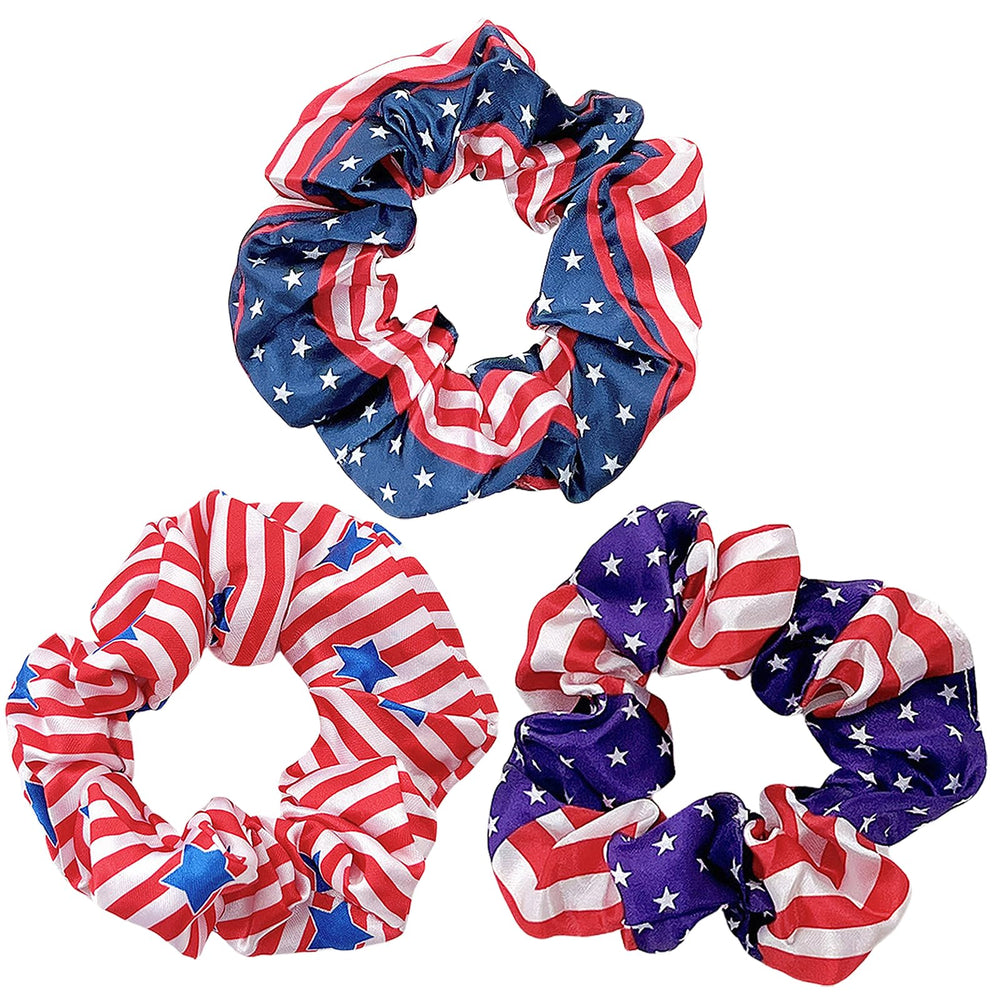 SeBneny flag pattern close-up fabric texture protecting hair from damage