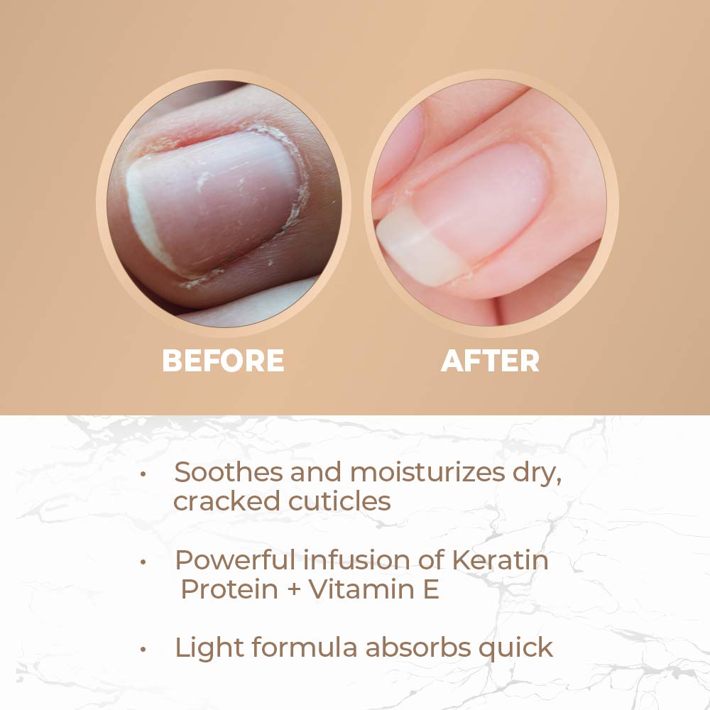 Applying Seche oil to cuticle in hand demonstrating easy daily hydration