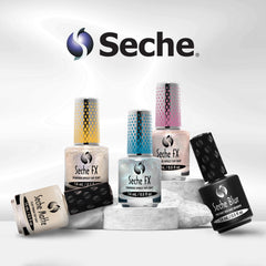 Seche Fx sealing nail art demonstrating protective, glossy benefit