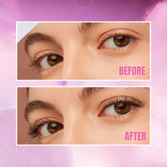 Secret Xpress Control wand brush detail providing precise lash separation benefit