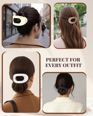 Secroma flat clip worn while reclining offering comfortable low-profile fit