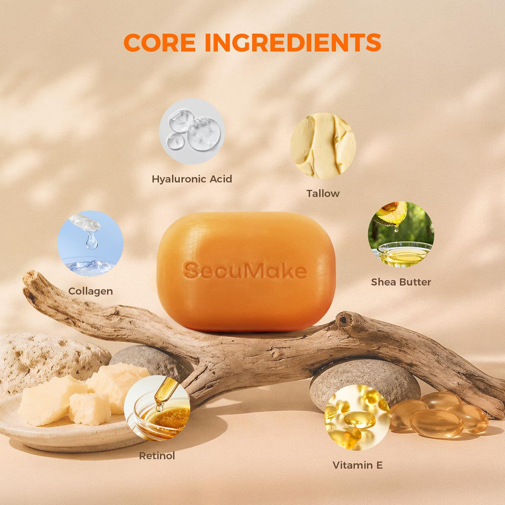 SecuMake used on arm showing softening and smoothing benefit