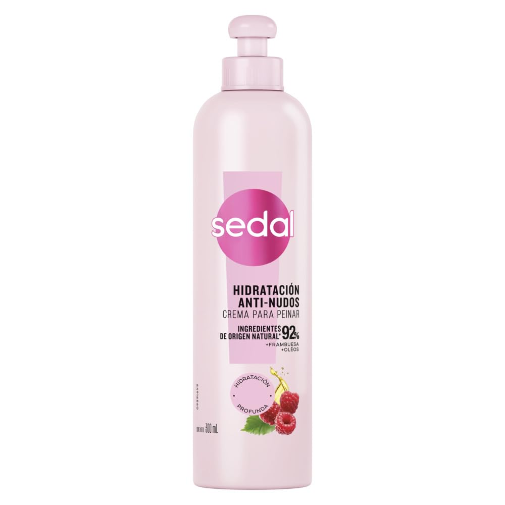 Sedal jar front view showing product label and clear benefit for detangling