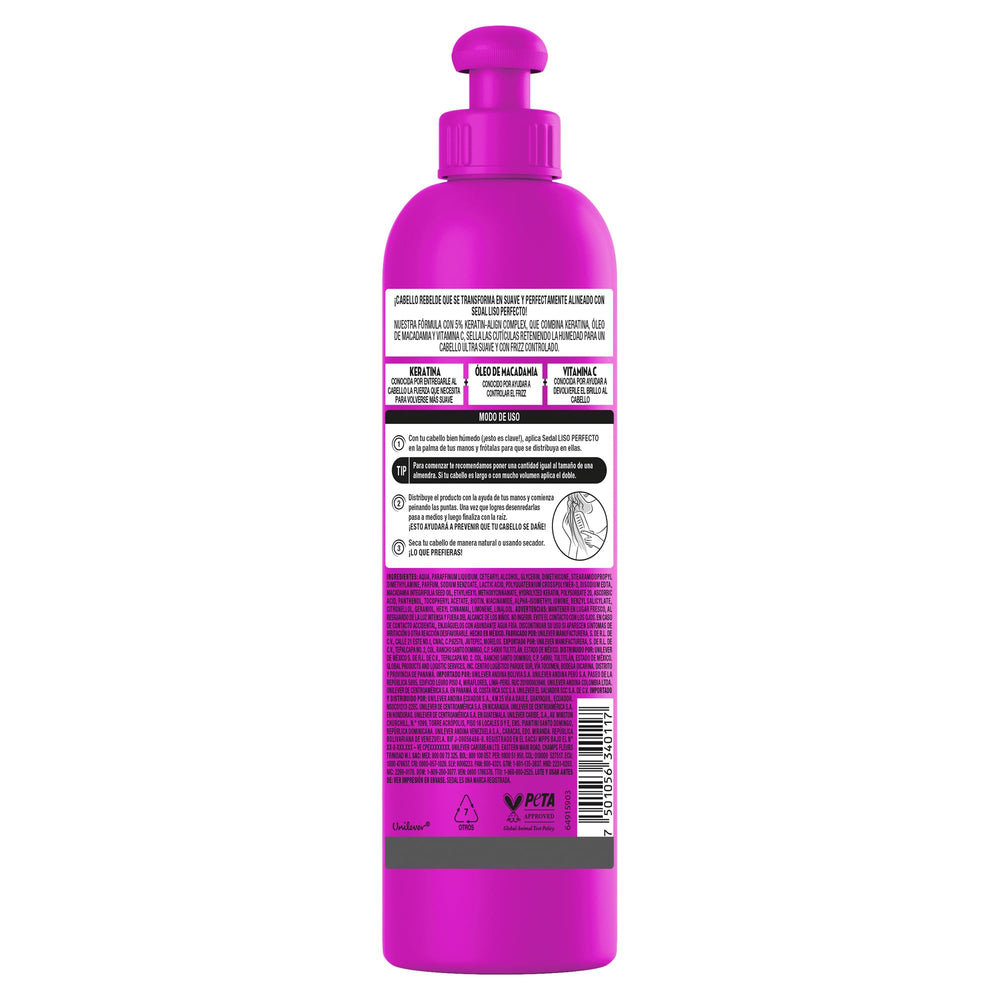 Sedal cream texture closeup highlighting smooth formula for silky hair