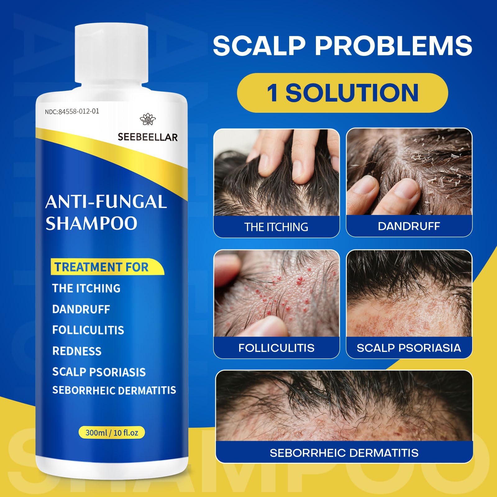 Seebeellar label close-up highlighting key ingredients and benefits