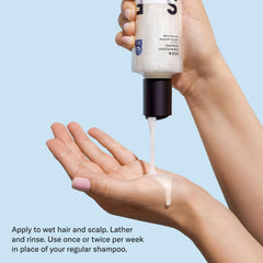 SEEN sarcosine ingredient callout highlighting detoxifying benefit