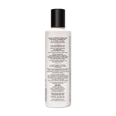 SEEN shampoo pouring and lather forming to demonstrate gentle foaming benefit
