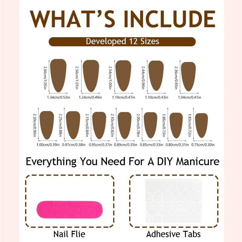 SEENEEY nails held in hand to show scale and long length, helping buyers visualize size and style benefit