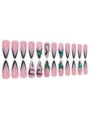 SEENEEY nails worn on hand in lifestyle scene for wearable, polished look
