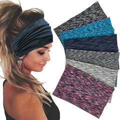 Sefiinh front view of six-pack headbands showing colors and packaging, ideal for gifting