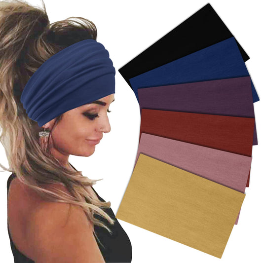 Sefiinh front packaging showing six color hairbands and variety benefit