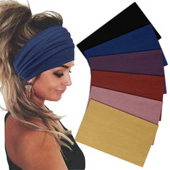 Sefiinh front packaging showing six color hairbands and variety benefit