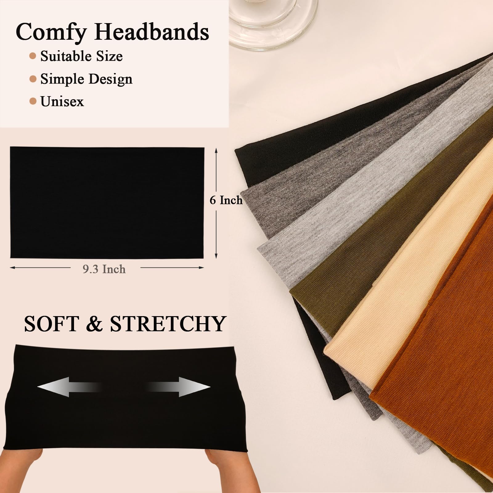 Sefiinh worn during workout holding hair back and reducing sweat distraction