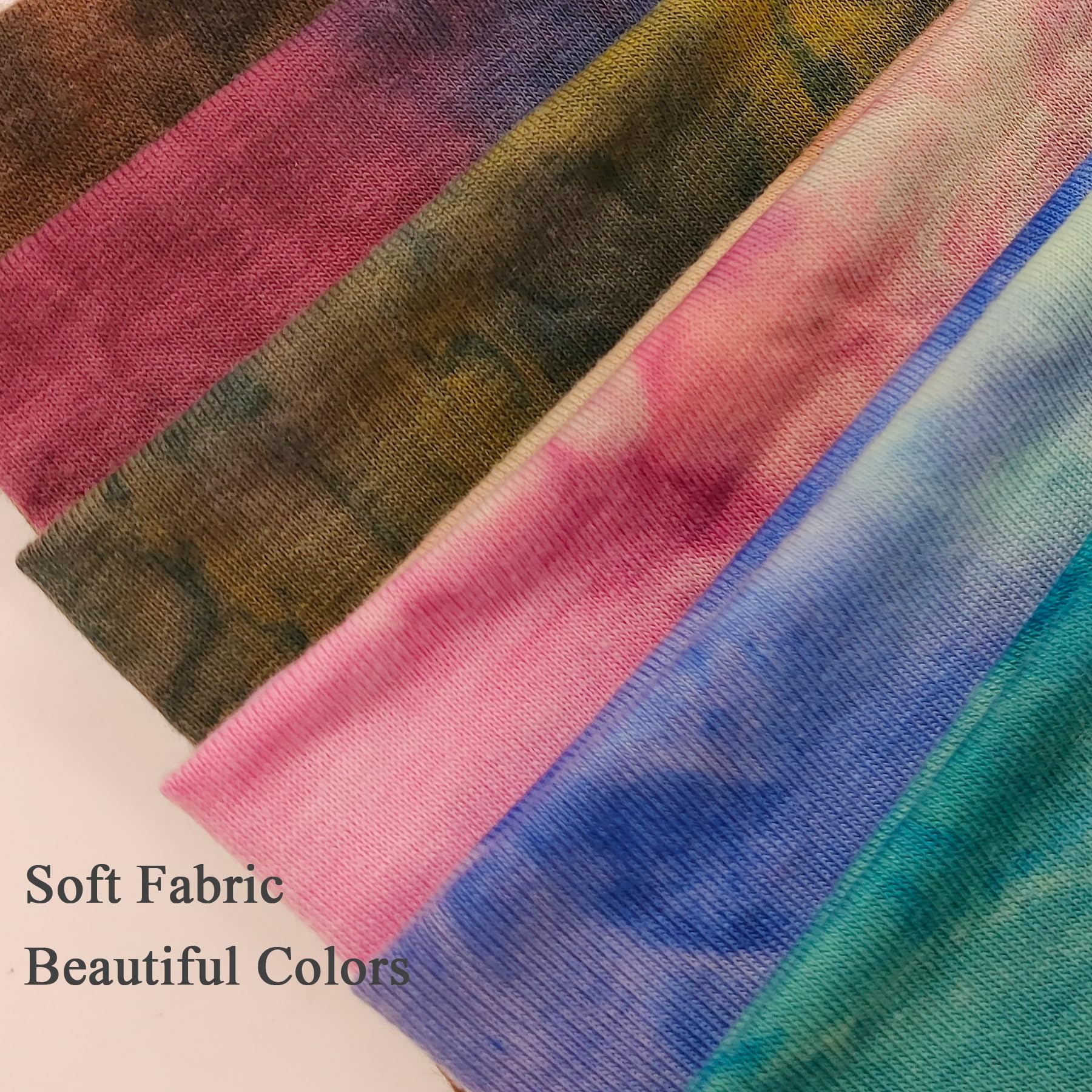 Sefiinh headband styled with beach outfit, adds colorful boho accent and keeps hair contained