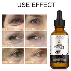 sefudun applying serum under eye for calmer hydrated skin