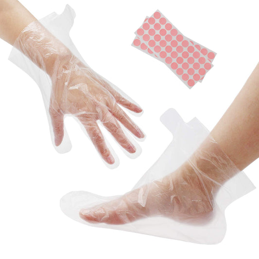 Segbeauty front packaging showing 200-piece bulk liners and gloves for tidy spa use