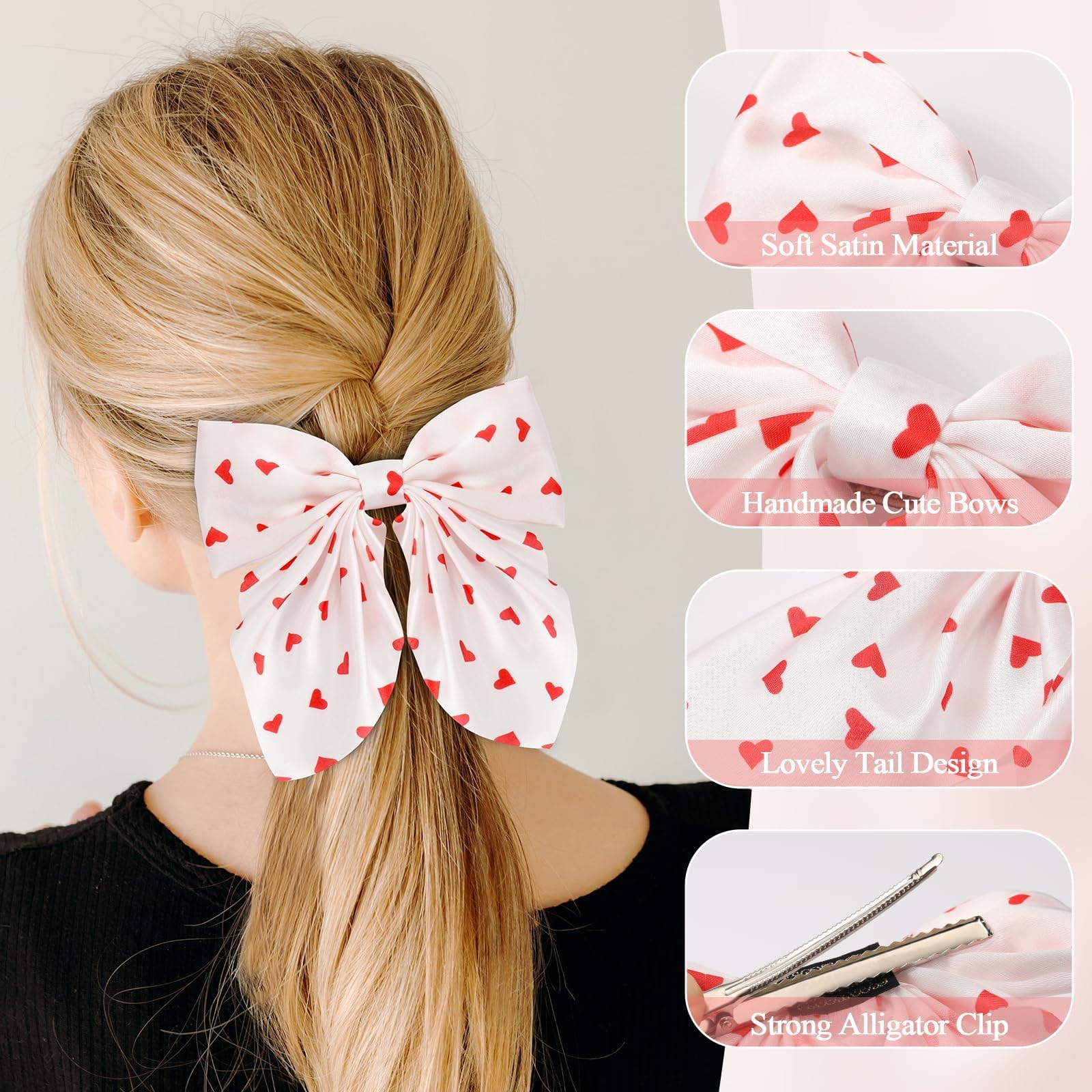 Seiolieliou alligator clip back detail showing teeth and spring for secure hold