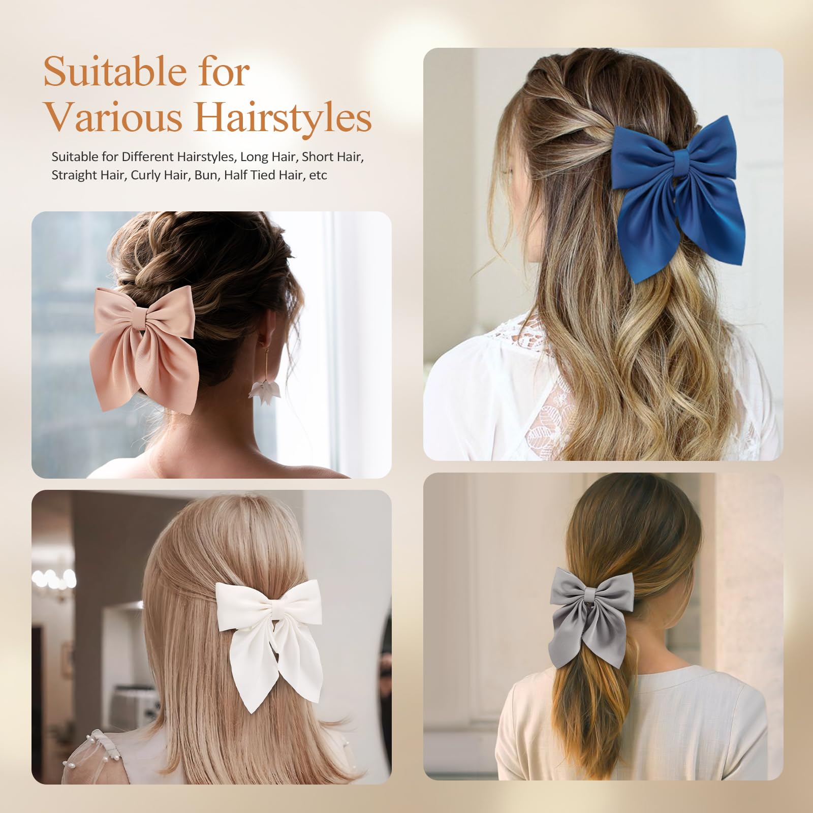 Seiolieliou alligator clip back close-up showing secure hair grip