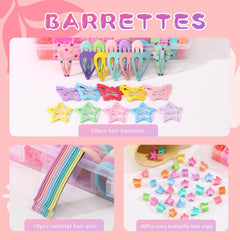 Seiolieliou butterfly clips laid out to show styles and secure decoration