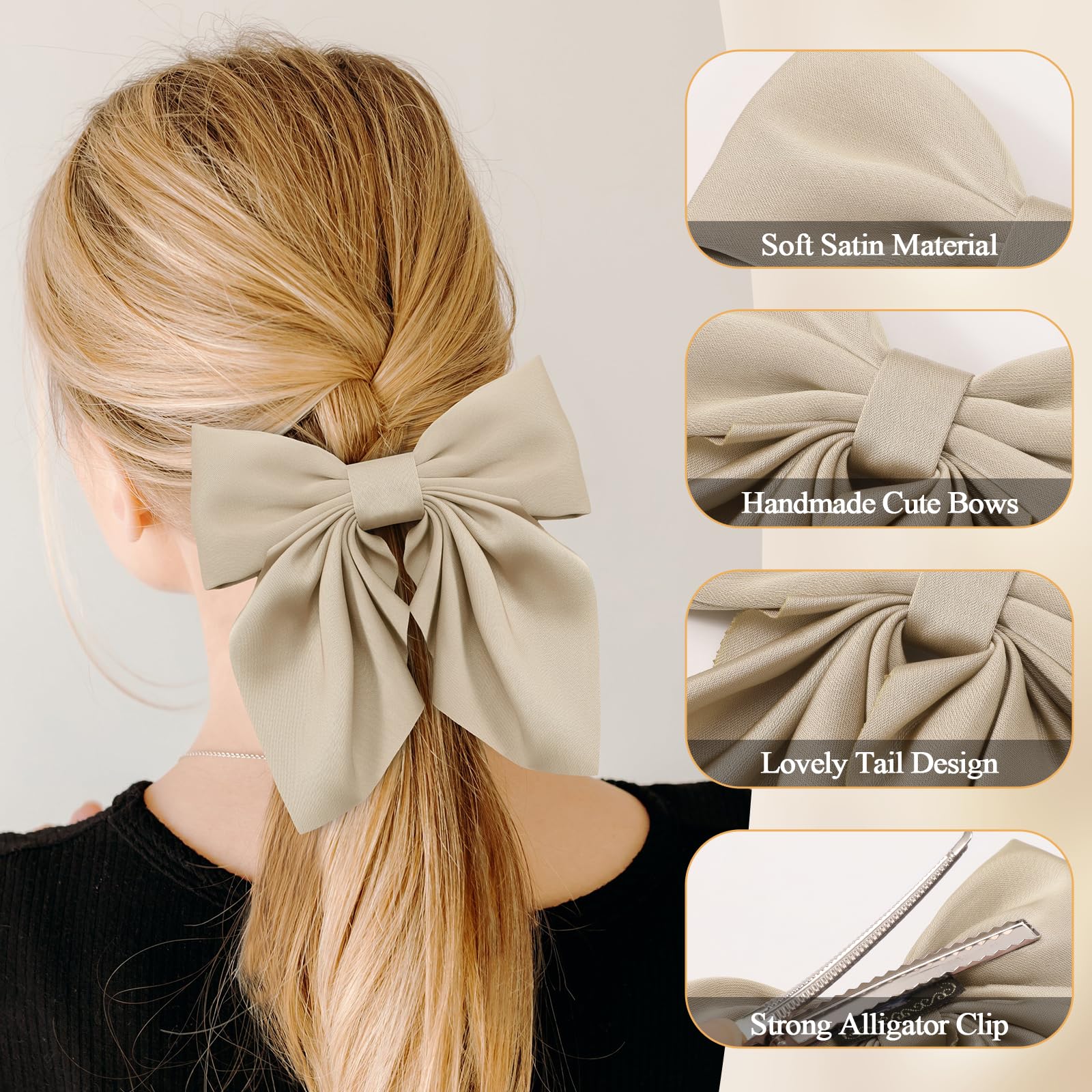 Seiolieliou close-up of silky satin texture, smooth finish protects hair