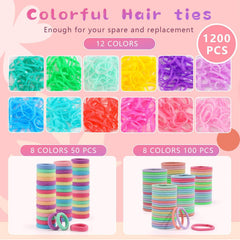 Seiolieliou close-up of colorful elastics showing texture and gentle hold