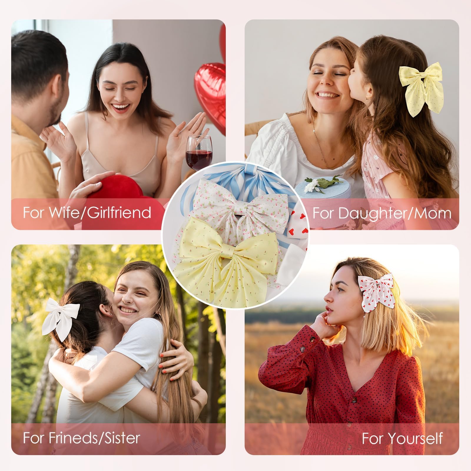 Seiolieliou gift box presentation with bows inside for effortless gifting convenience