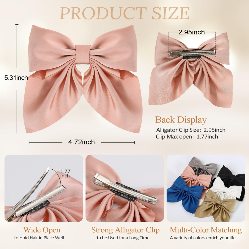 Seiolieliou bow worn in half-up hairstyle adding polished detail