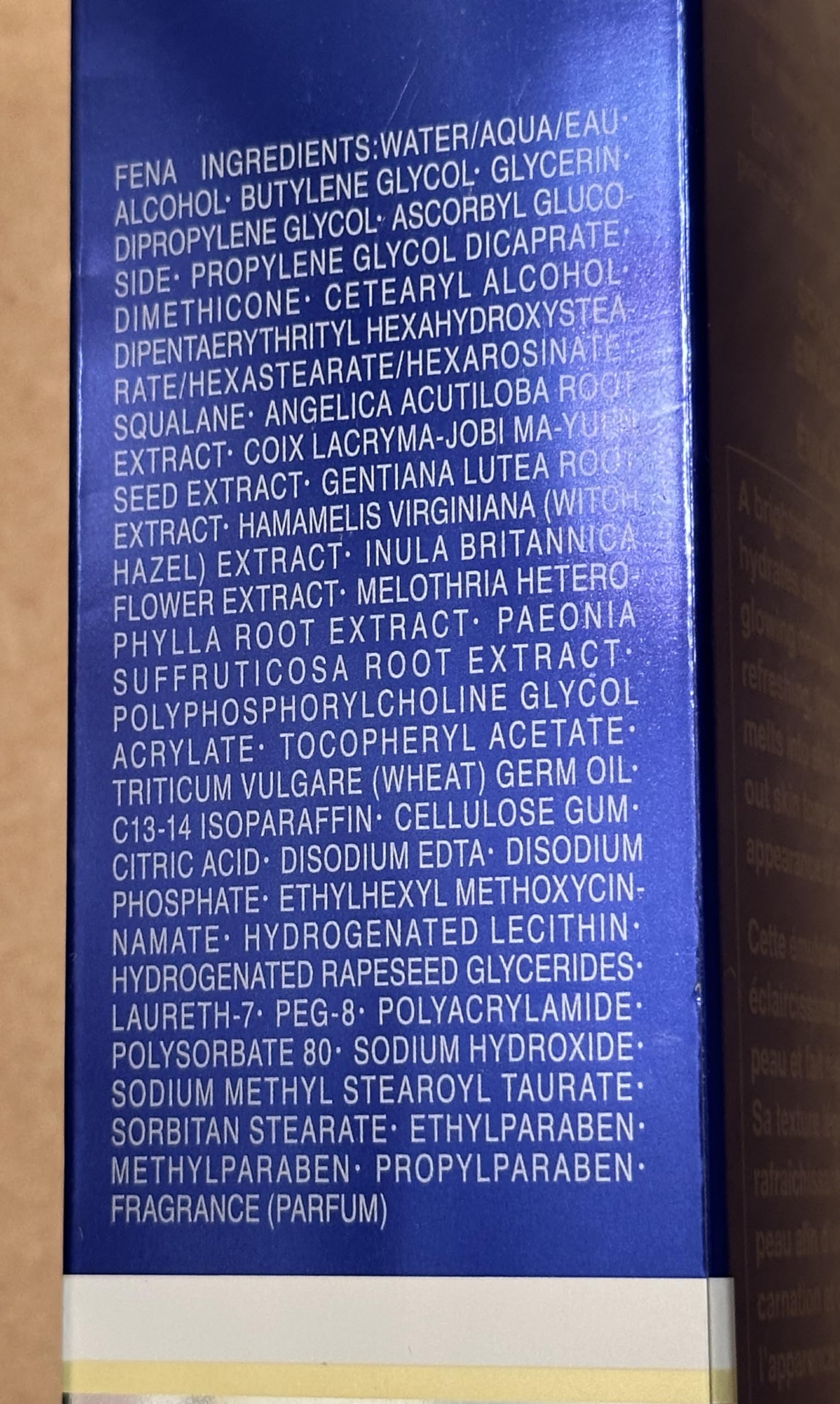 SEKKISEI packaging detail with Made in Japan mark for trusted formulation benefit