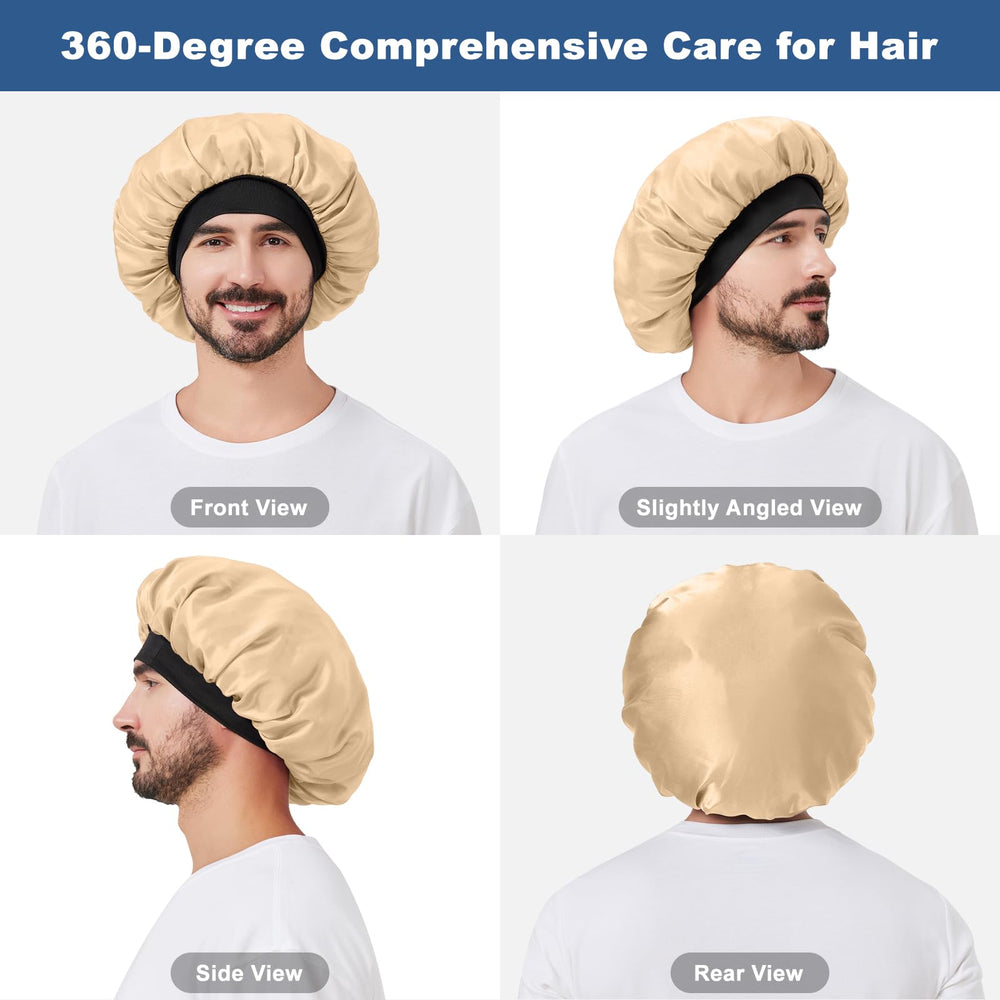 Selalu bonnet protecting braided hairstyle preventing frizz and unraveling