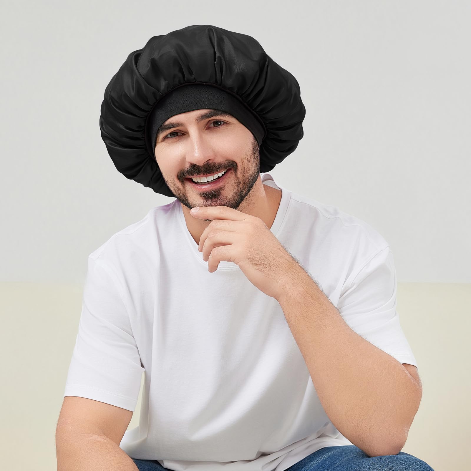 Selalu bonnets in travel setting ready for packing and on-the-go protection
