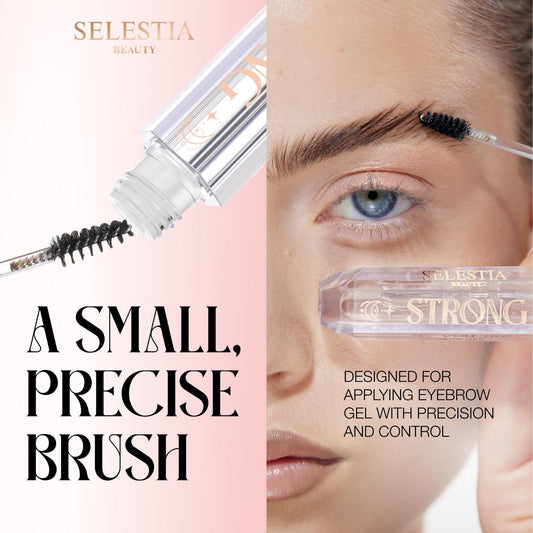 SELESTIA BEAUTY applicator brush close-up for precise application benefit