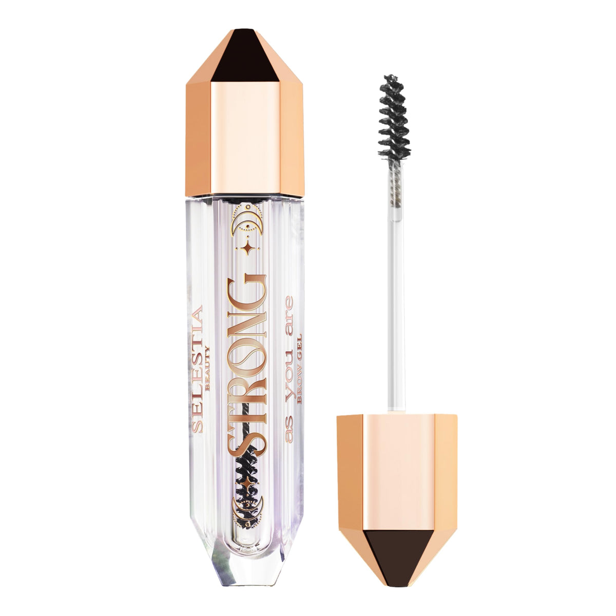 SELESTIA BEAUTY clear gel front packaging showing compact tube and branding
